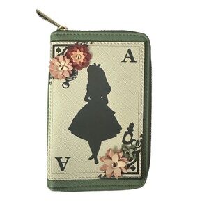 Boxlunch Loungefly Disney Alice in Wonderland Playing Card Wallet